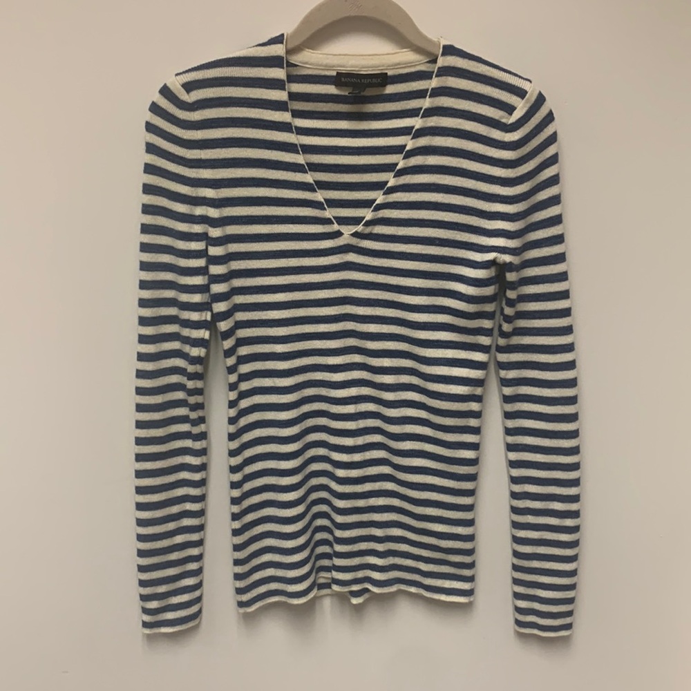 Banana Republic striped sweater